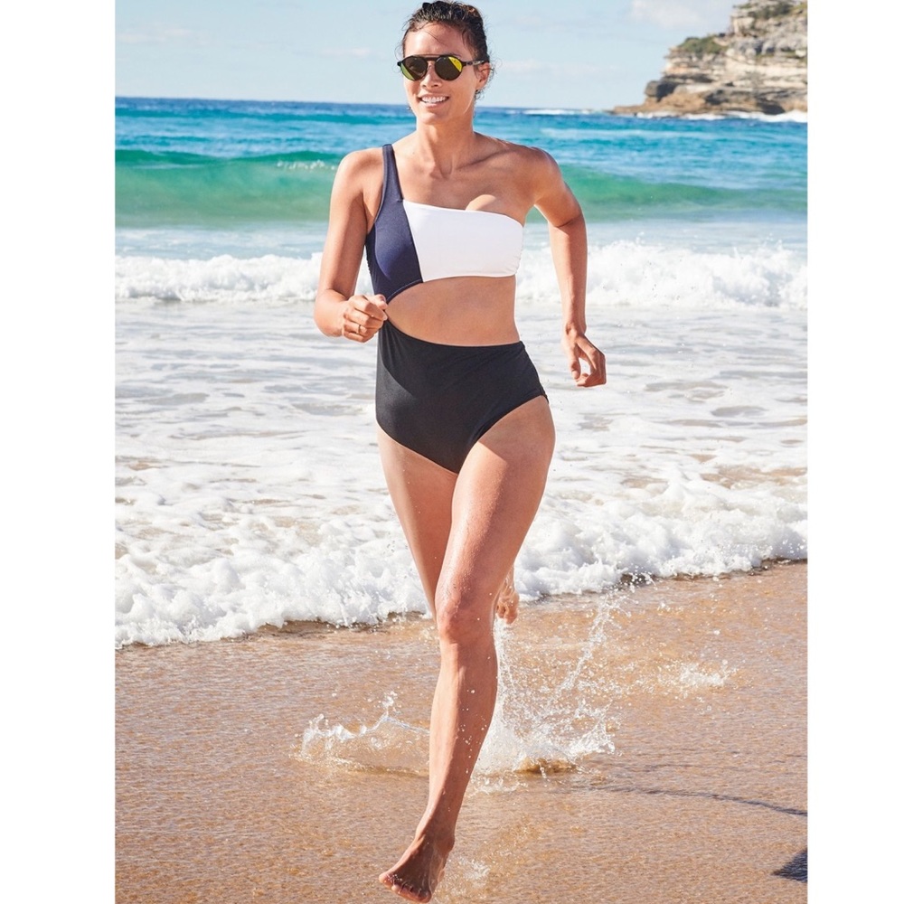 Athleta Mod Block Cutout One Piece